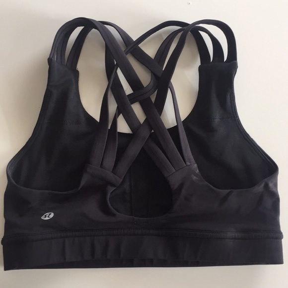 lululemon athletica Other - Lululemon strappy black sports bra
